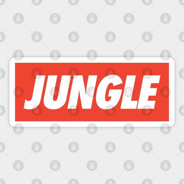 Jungle Junglist Drum and Bass Sticker by Drum And Bass Merch